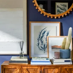 White Gray Abstract Framed Wall Art-Kirkland's Home Flash Sale