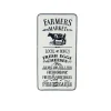 White Iron Farmer'S Market Wall Plaque-Kirkland's Home Cheap