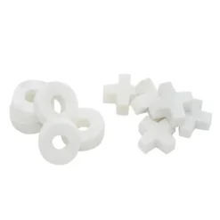 White Marble And Gold Tic Tac Toe Board-Kirkland's Home Shop