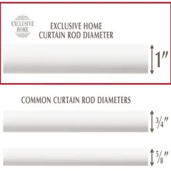White Mirrored Mosaic Curtain Rod, 120 In.-Kirkland's Home Online