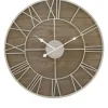White Natural Wood Raised Clock-Kirkland's Home Cheap