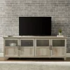 White Oak Glass Paneled Door Tv Stand-Kirkland's Home Cheap