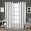 White Paton Curtain Panel Set, 108 In.-Kirkland's Home Store