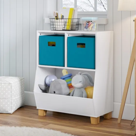 White Pine Catch-All Toy Organizer With Cubbies-Kirkland's Home Best Sale