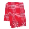White Plaid Christmas Throw Blanket-Kirkland's Home Fashion