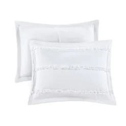 White Quilted California King 5-Pc. Comforter Set-Kirkland's Home New