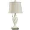 White Resin Swirl Table Lamp-Kirkland's Home Flash Sale