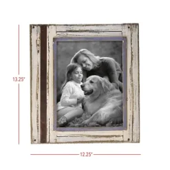 White Rustic Wooden Photo Frame, 8X10-Kirkland's Home Store