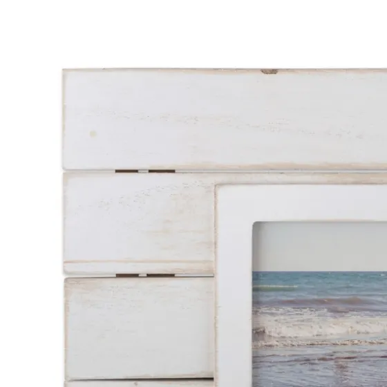 White Shiplap Picture Frame, 4X6-Kirkland's Home Fashion