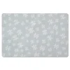 White Snowflake Christmas Kitchen Mat-Kirkland's Home Flash Sale