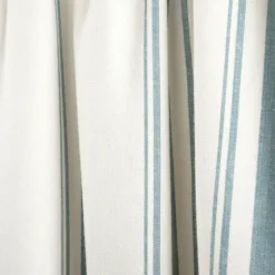 White Stripe Cafe Curtain Panel Set, 36 In.-Kirkland's Home New
