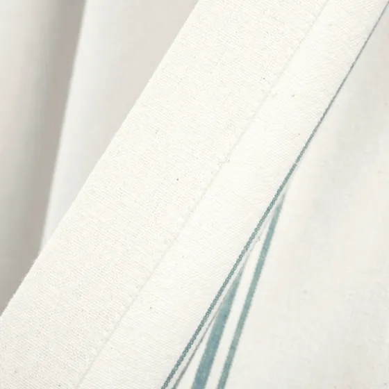 White Stripe Cafe Curtain Panel Set, 36 In.-Kirkland's Home New