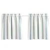 White Stripe Cafe Curtain Panel Set, 24 In.-Kirkland's Home Online
