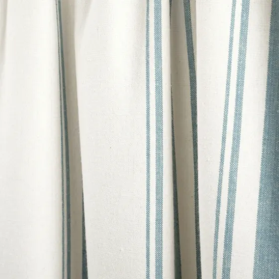 White Stripe Cafe Curtain Panel Set, 24 In.-Kirkland's Home Online