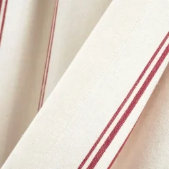 White Stripe Cafe Curtain Panel Set, 36 In.-Kirkland's Home Flash Sale