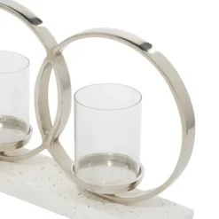White Terrazzo Candle Holder Runner-Kirkland's Home Best