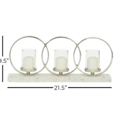 White Terrazzo Candle Holder Runner-Kirkland's Home Best