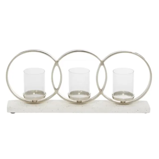 White Terrazzo Candle Holder Runner-Kirkland's Home Best
