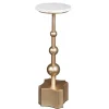White Terrazzo Top And Base Accent Table-Kirkland's Home Cheap