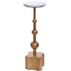 White Terrazzo Top And Base Accent Table-Kirkland's Home Shop