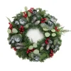 White Tip Pinecone And Eucalyptus Wreath-Kirkland's Home Flash Sale