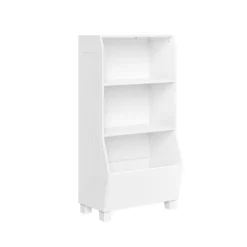 White Toy Organizer Cubby Bookshelf-Kirkland's Home Clearance