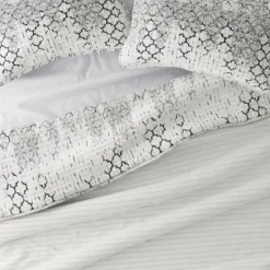 White Trellis Reversible 3-Pc. King Quilt Set-Kirkland's Home Cheap
