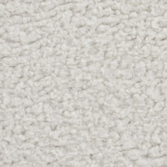 White Upholstered Wood Trim Ottoman-Kirkland's Home Best Sale