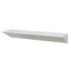 White Wedge Wood Large Floating Shelf-Kirkland's Home Flash Sale