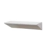 White Wedge Wood Small Floating Shelf-Kirkland's Home Clearance