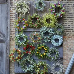White Wild Daisies Wreath-Kirkland's Home Online