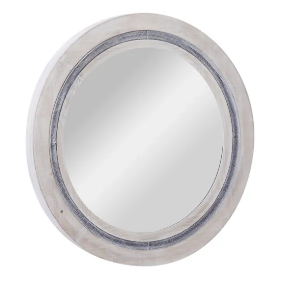 White Wood Aislinn Wall Mirror-Kirkland's Home Online