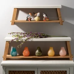White Wood Bench Frame Wall Shelves, Set Of 2-Kirkland's Home New