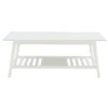White Wood Midcentury Coffee Table-Kirkland's Home Cheap