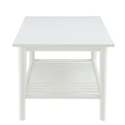 White Wood Midcentury Coffee Table-Kirkland's Home Cheap