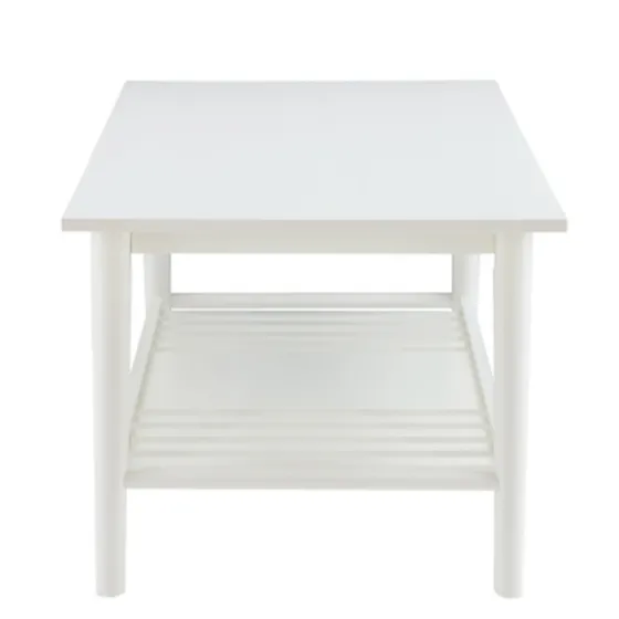White Wood Midcentury Coffee Table-Kirkland's Home Cheap