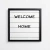 White Wood Shiplap Letterboard-Kirkland's Home Fashion