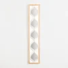 White Wood Stacked Teardrops Wall Mirror-Kirkland's Home Hot