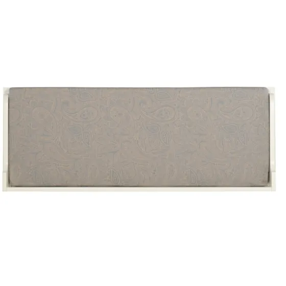White Wood Upholstered Storage Bench-Kirkland's Home Cheap