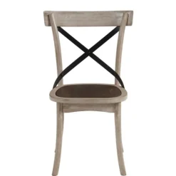 White X-Back Wooden Dining Chairs, Set Of 2-Kirkland's Home Cheap