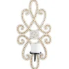 Whitewash Beaded Scroll Sconce-Kirkland's Home Shop