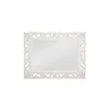 Whitewash Scrolled Frame Rectangle Wall Mirror-Kirkland's Home Outlet