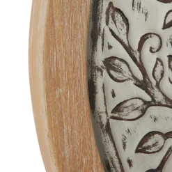 Whitewashed Bronze Tree Framed Wall Plaque-Kirkland's Home Clearance