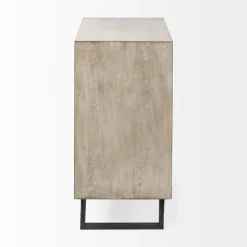 Whitewashed Brown 3-Drawer Wood Chest-Kirkland's Home Store