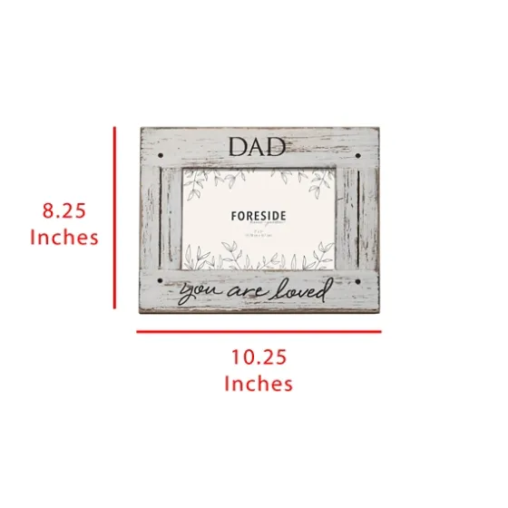 Whitewashed Dad Picture Frame, 5X7-Kirkland's Home Clearance