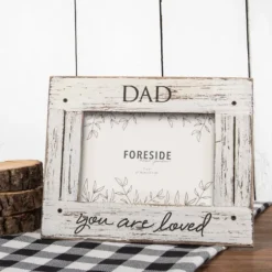 Whitewashed Dad Picture Frame, 5X7-Kirkland's Home Clearance