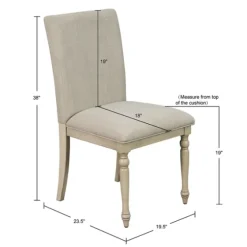 Whitewashed Martha Stewart Dining Chairs, Set Of 2-Kirkland's Home Online