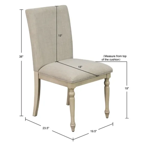 Whitewashed Martha Stewart Dining Chairs, Set Of 2-Kirkland's Home Online