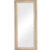 Whitewashed Natural Beaded Wood Wall Mirror-Kirkland's Home Cheap