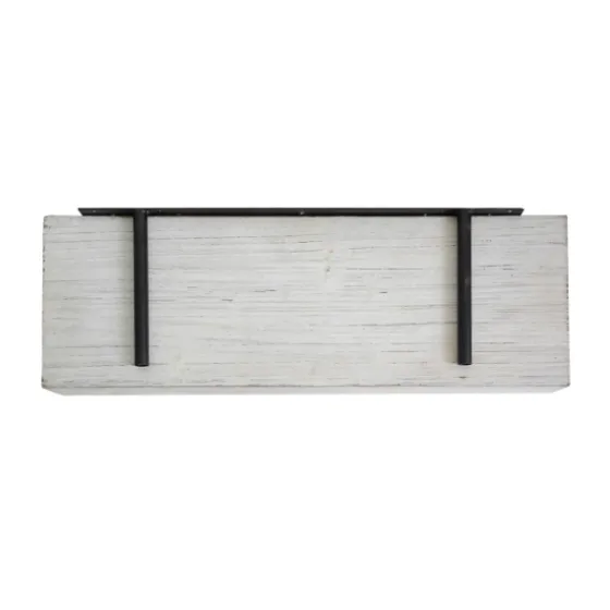Whitewashed Wood Floating Shelf, 24 In.-Kirkland's Home Outlet
